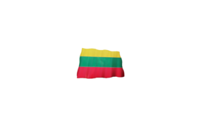 Magnes litewska flaga