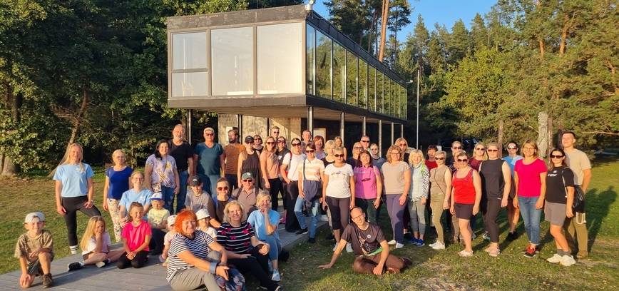 "Širdis myli turizmą" pojūčių žygis