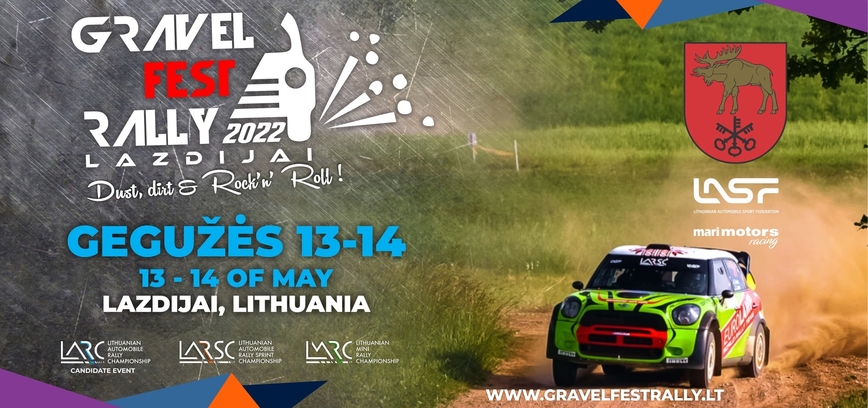 Gravel Fest Rally - Lazdijai 2022 will open the Lithuanian rally season