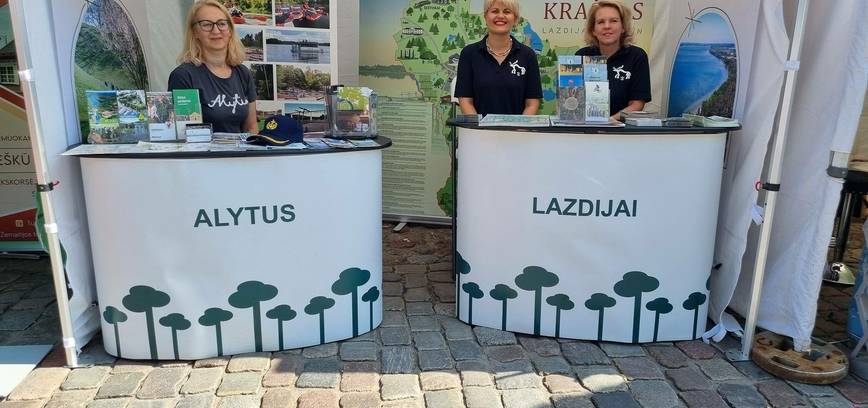 Dalyvavome Klaipėdoje "Jūros šventė 2024" turizmo gatvėje