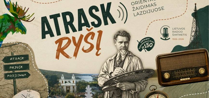 Lazdijai invites you to travel through time and celebrate the centenary of Lithuanian Radio in a different way