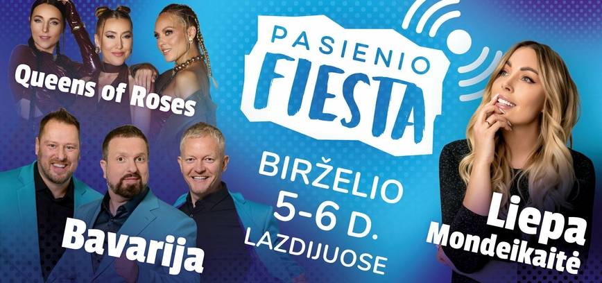 „Pasienio fiesta 2026“ sudrebins Lazdijus: skambės muzika, stiprės ryšiai ir augs bendrystė!