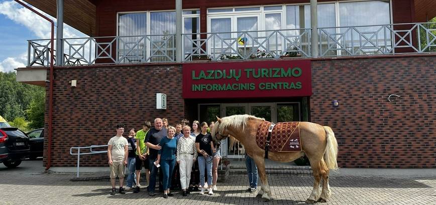 DofE žygio pristatymas