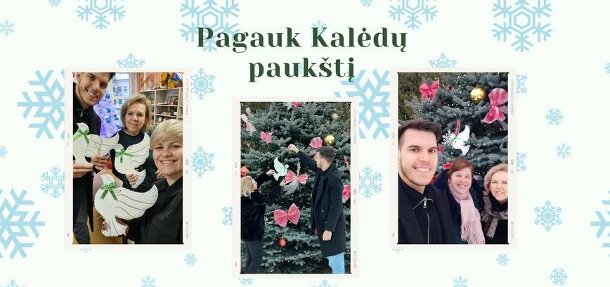 Kalėdinė akcija "Pagauk Kalėdų paukštį"