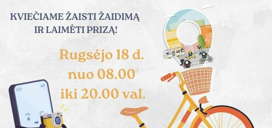 "Let's move actively and get to know the heritage in the Lazdija district"!