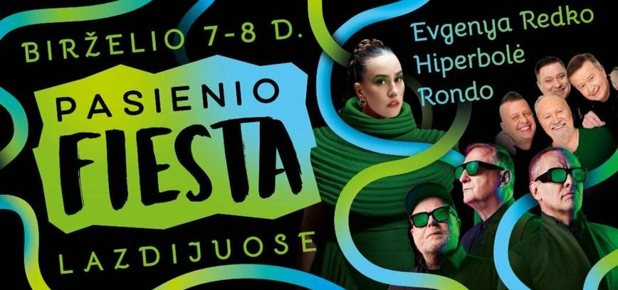 The festival "Pasienio fiesta 2024" will rock Lazdiju: impressive performances, vintage cars and music legends