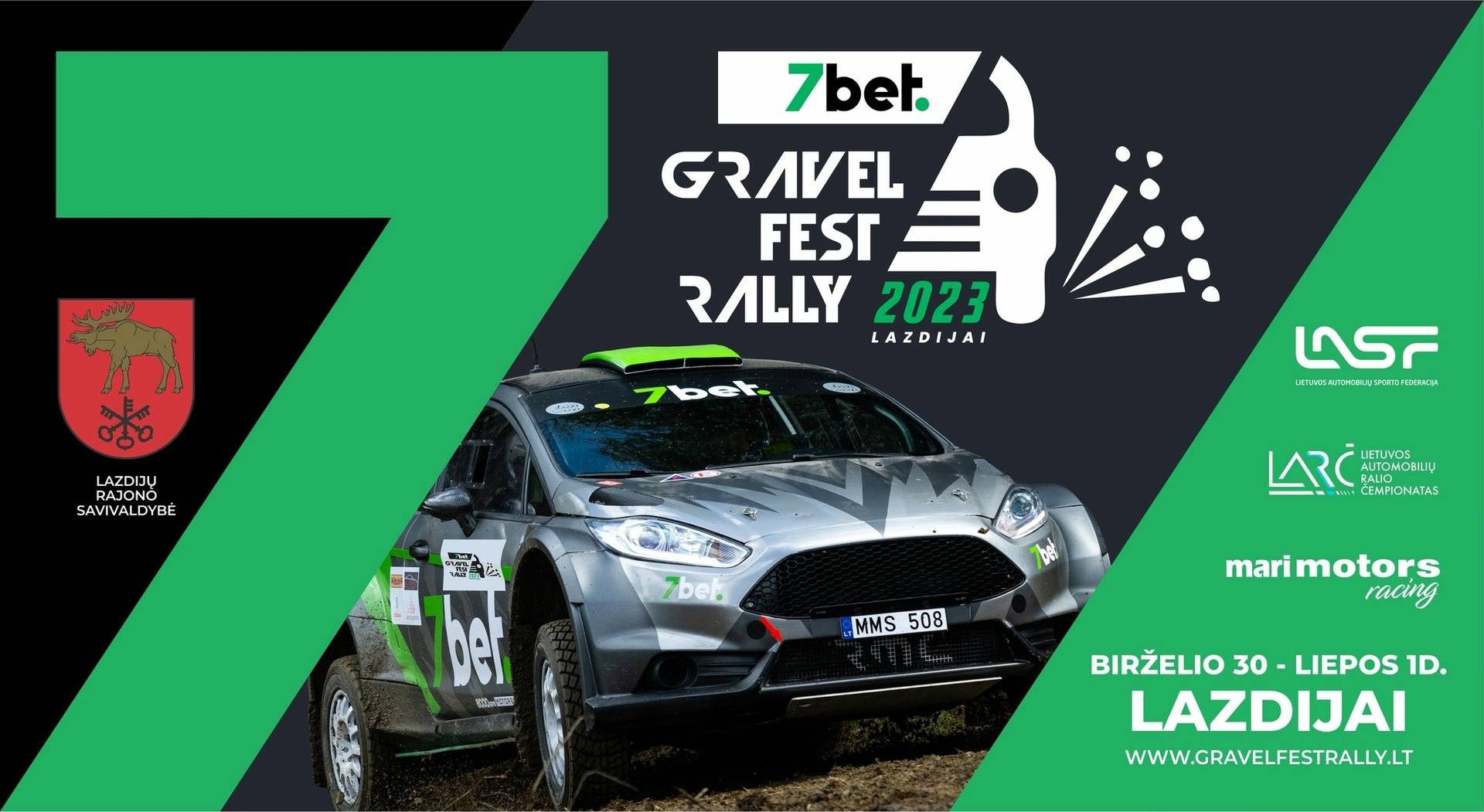 „7bet Gravel Fest Rally – Lazdijai” rozrosło się: począwszy od Mini Rally, w tym roku organizują etap A League