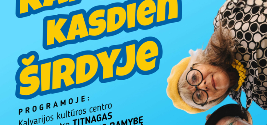 Popietė „Kai saulė kasdien širdyje“, skirta Pagyvenusių žmonių dienai