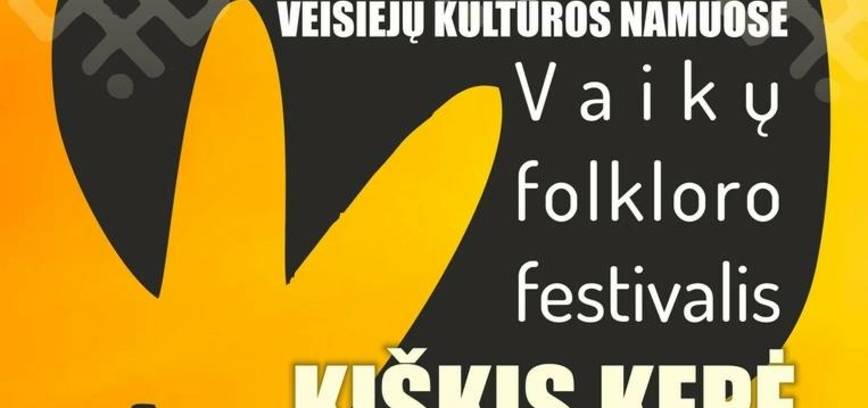 Vaikų folkloro festivalis „Kiškis kepė pyragus“ 2025