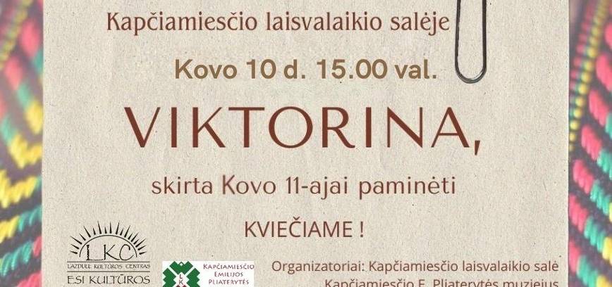 Quiz zum Gedenken an den 11. März