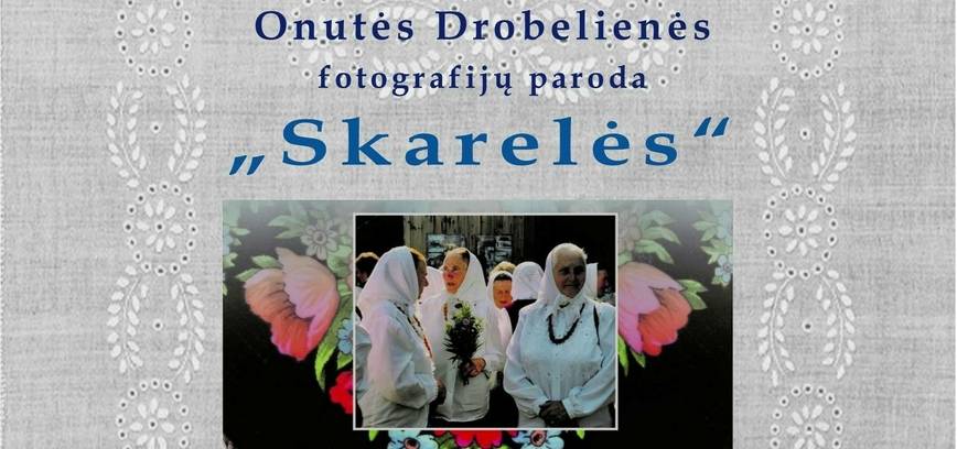 Onutė Drobelienės Fotoausstellung „Schals“