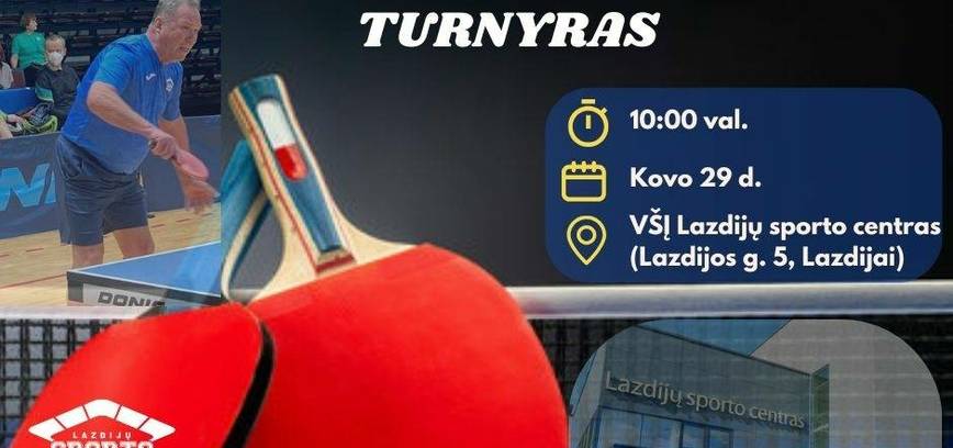 Jono Vigraičio 70-mečio stalo teniso turnyras