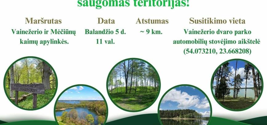 Pavasario žygis Veisiejų regioniniame parke