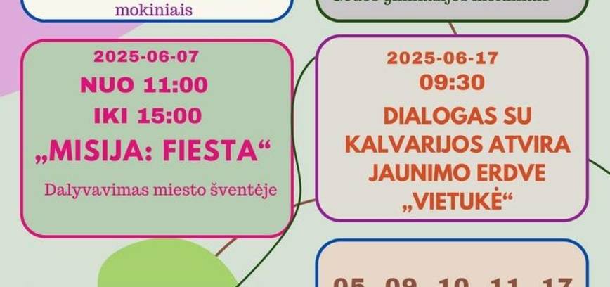 Dialog z Kalwarią otwarta przestrzeń młodzieżowa „Vietukė”