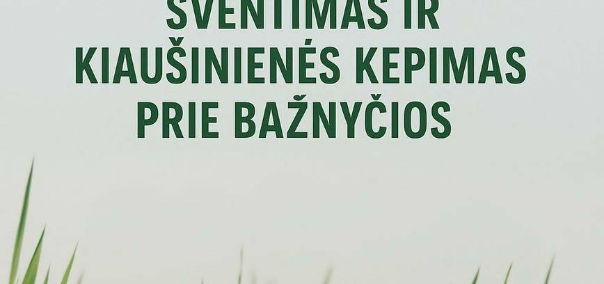 Uroczystość Pięćdziesiątnicy w Kučiūnai