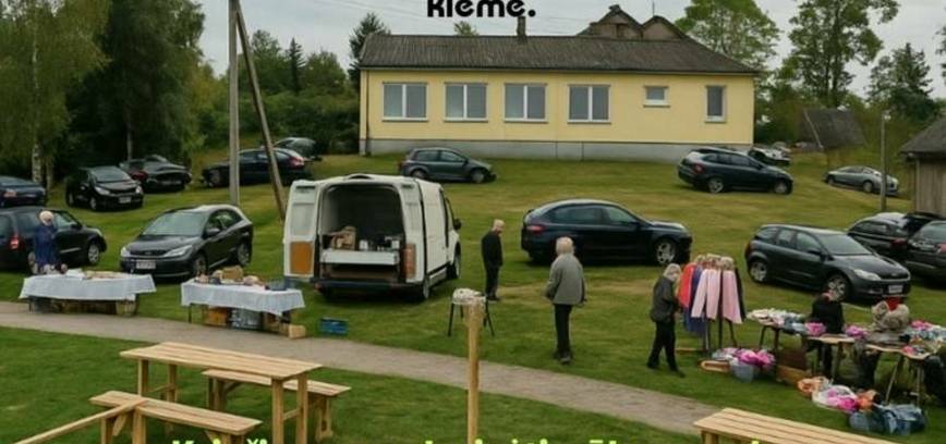 Bagažinių turgus Stebuliuose 