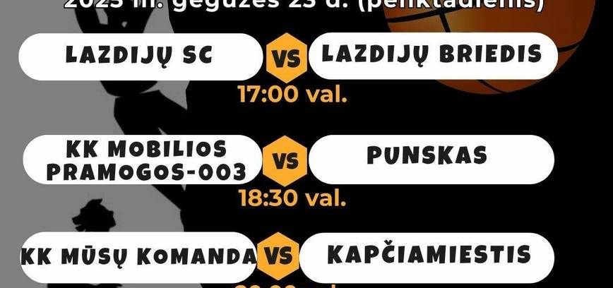 Offene Basketballmeisterschaft des Bezirks Lazdijai 