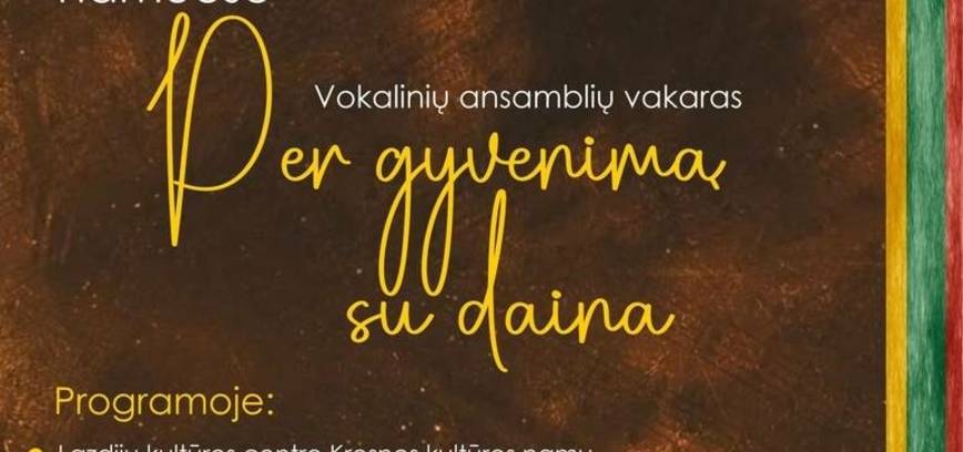 Vokalensemble-Abend „Mit Gesang durchs Leben“