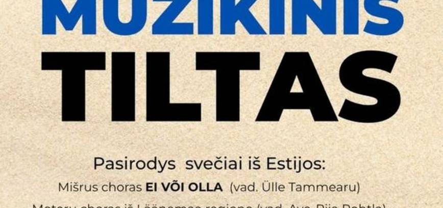 Concert MUSICAL BRIDGE with guests from Estonia