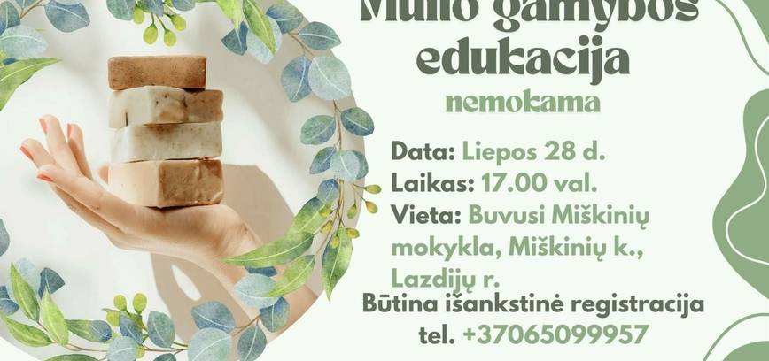 Muilo gamybos edukacija
