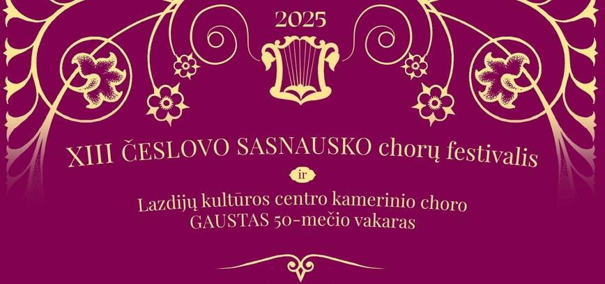 Праздничный вечер, посвященный 50-летию хора «Гаустас».
