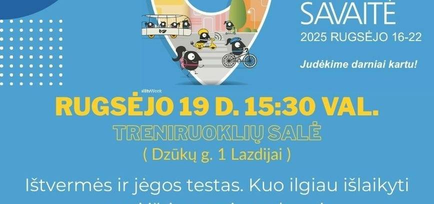 Endurance and strength test