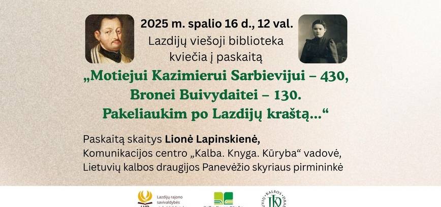 Lionės Lapinskienės paskaita