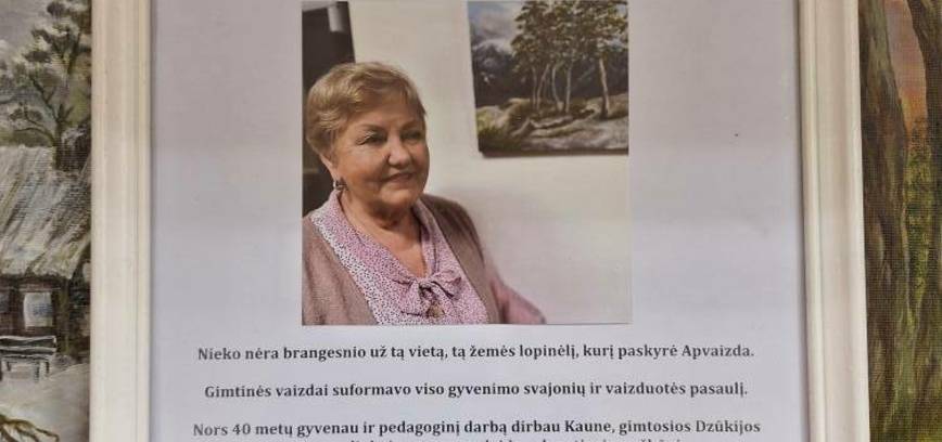 Wystawa malarstwa Ireny Venclovaitė - Mortūnienė „Powroty”