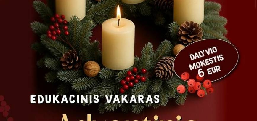 Образовательный вечер «Завязываем венок Адвента»