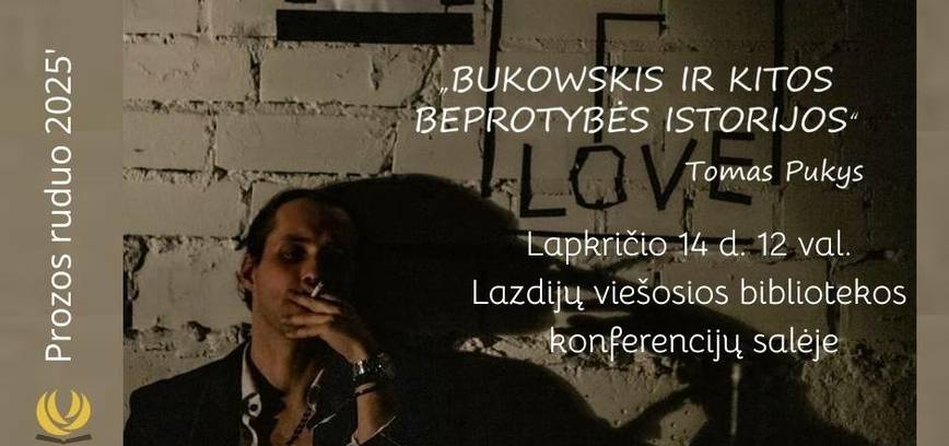 Томаш Пукис - сольный спектакль «Буковски и другие истории безумия»