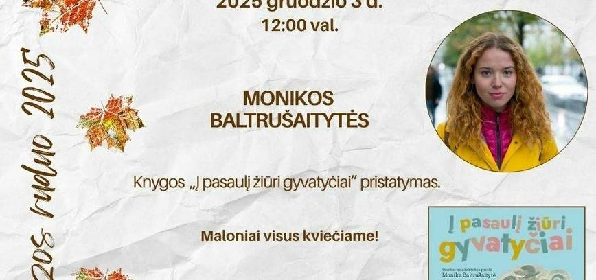 Презентация книги Моники Балтрушайтите «Змеи смотрят на мир»