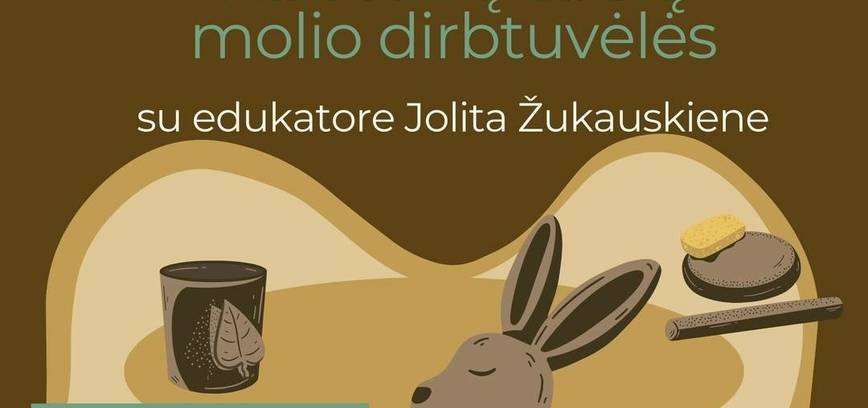 Kalėdinių žaisliukų molio dirbtuvėlės