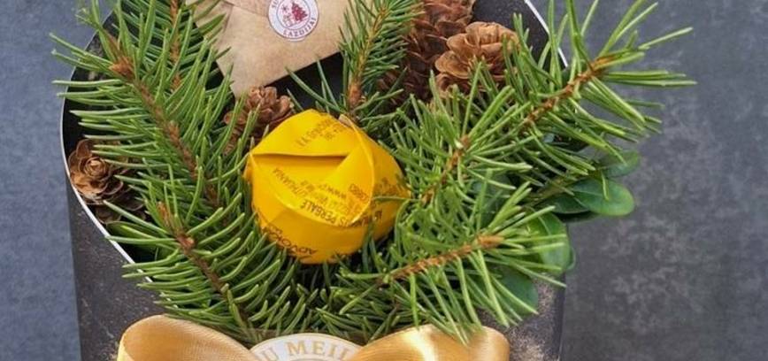 Edukacija - kalėdinė dekoracija 