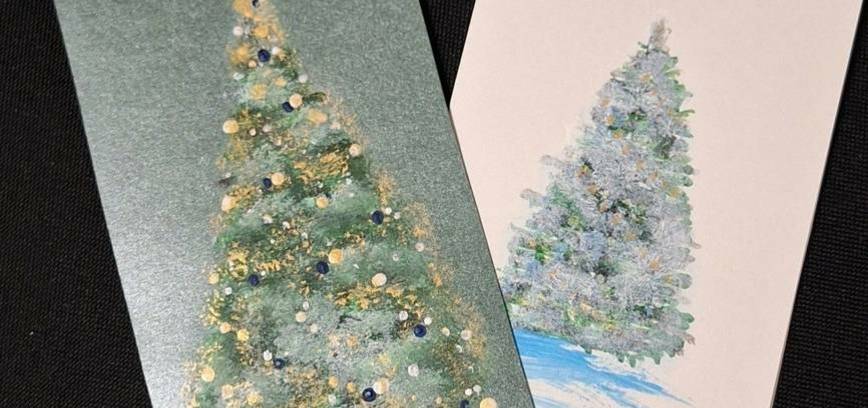 Edukacja - Kartka świąteczna 