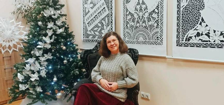 Tatutodailininkės Linos Kabelkaitės karpinių paroda