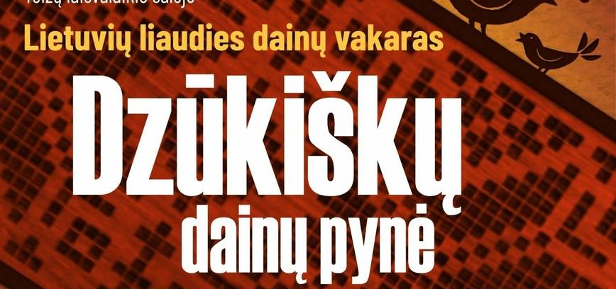 Lietuvių liaudies dainų vakaras 