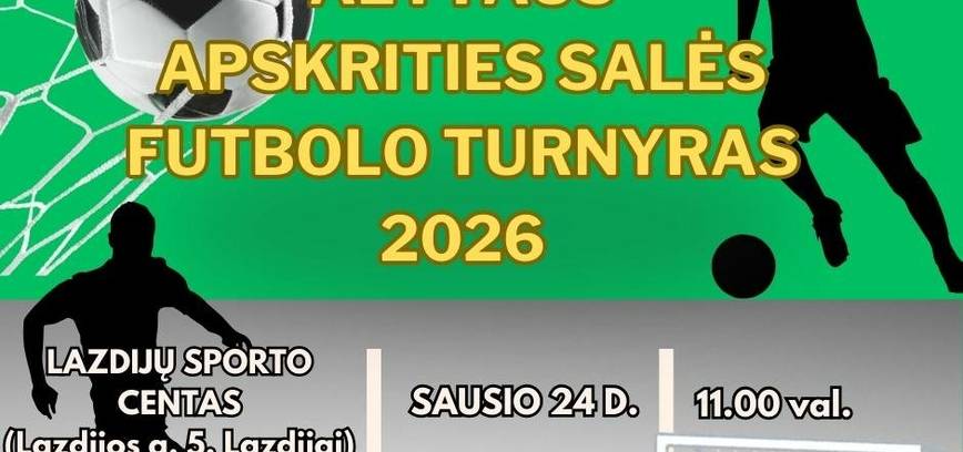 Alytaus apskrities salės futbolo turnyras 2026