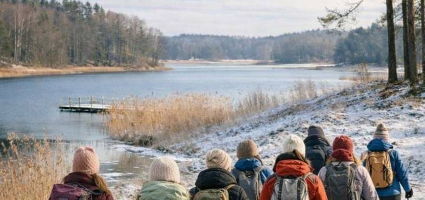 Circular hike 15 km in Lazdijai district