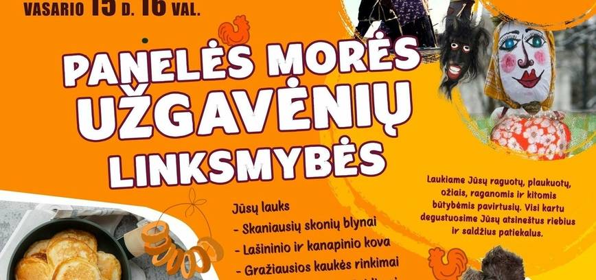 Panelės Morės užgavėnių linksmybės
