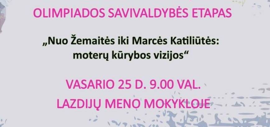 Etap miejski XXXII Litewskiej Olimpiady Artystycznej Szkół