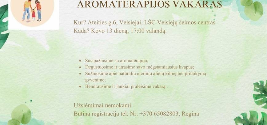 Wieczór aromaterapeutyczny