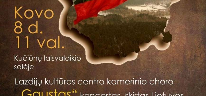 Konzert zum litauischen Unabhängigkeitstag „Hier, mein Land, Litauen!“