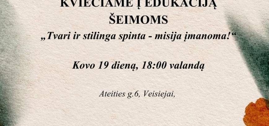 Edukacja dla rodzin „Trwała i stylowa garderoba – misja możliwa do zrealizowania!”