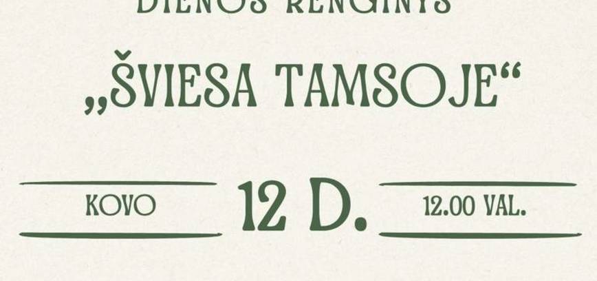 Wydarzenie Pamięci i Wdzięczności „Światło w Ciemności”