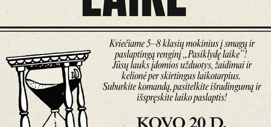 Paslaptingas renginys 