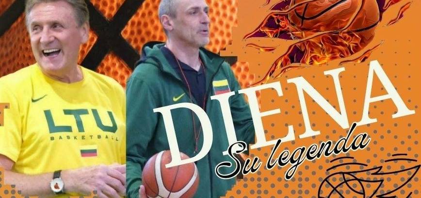 Dzień z legendą w Centrum Sportowym Lazdijai