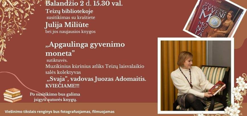 Willkommen zum Buch „Die trügerische Münze des Lebens“ von Julija Miliūtė