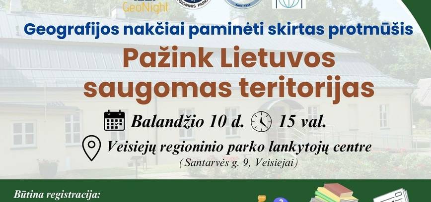 Geografijos nakčiai paminėti skirtas protmūšis