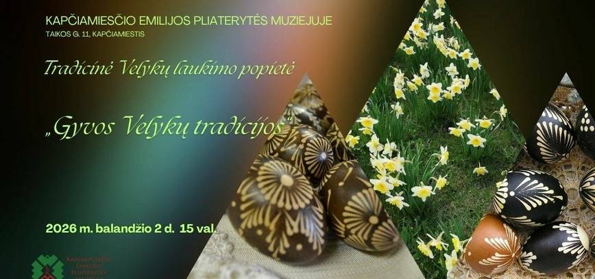 Tradicinė Velykų popietė 