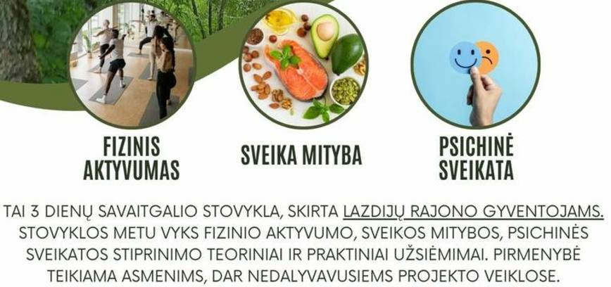 Sveikatos savaitgalis